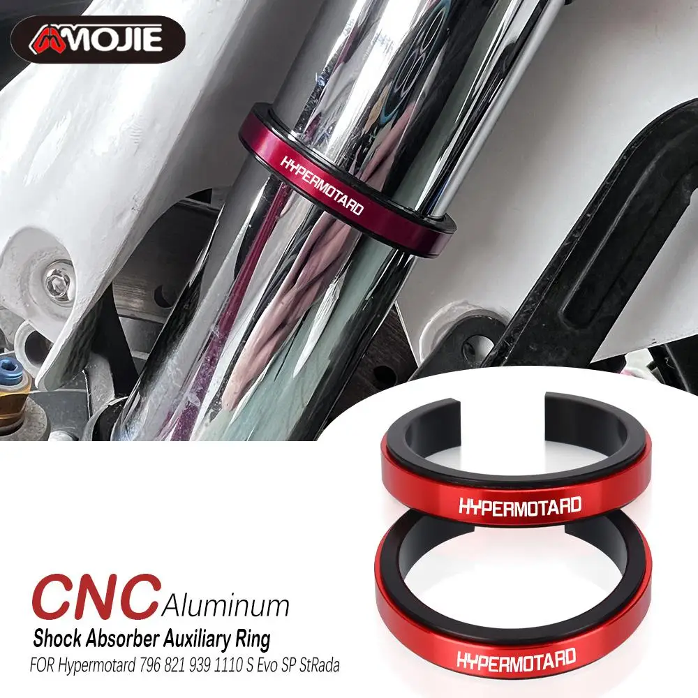 

For Ducati Hypermotard 796 821 939 1110 S Evo SP StRada 41mm Motorcycle Accessories Shock Absorber Auxiliary Adjustment Ring