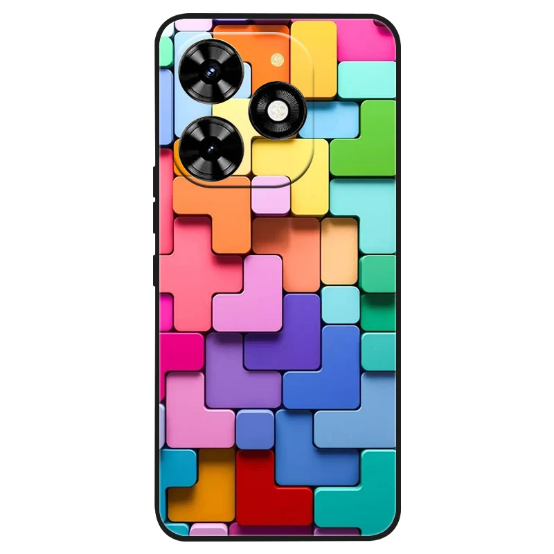 Stylish Soft Silicone Phone Case - Full Protector Cover in Fashionable Design