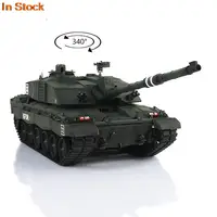 Heng Long 1/16 Dark Green 7.0 Plastic Ver Challenger II RTR RC Tank Model 3908 BB Pellets Army Toys Boy DIY Parts Radio TH17744 1