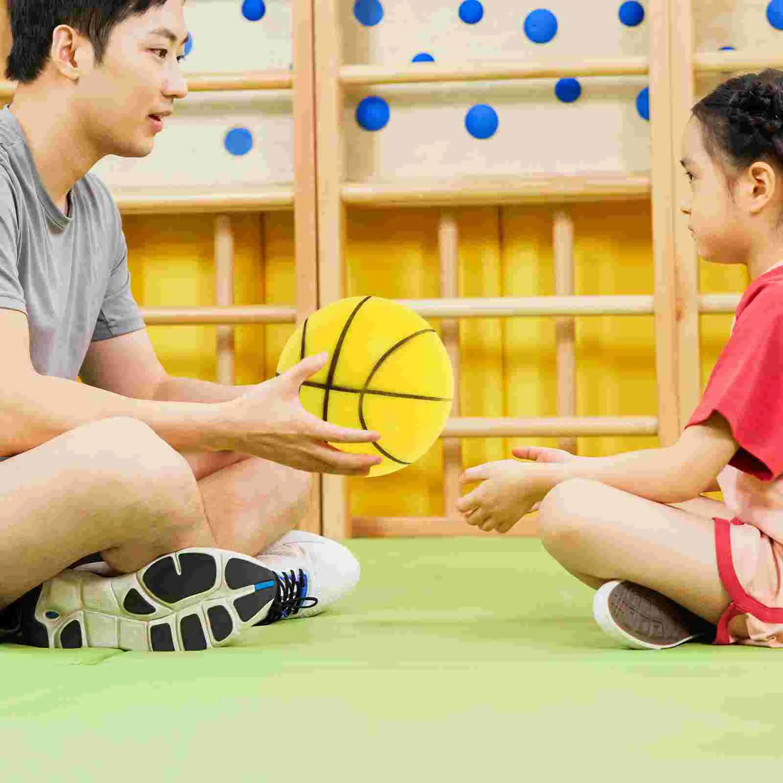 

Children Bouncy Ball Kids Patting Ball Mute Patting Ball Silent Basketball Patting Ball Quiet Basketball