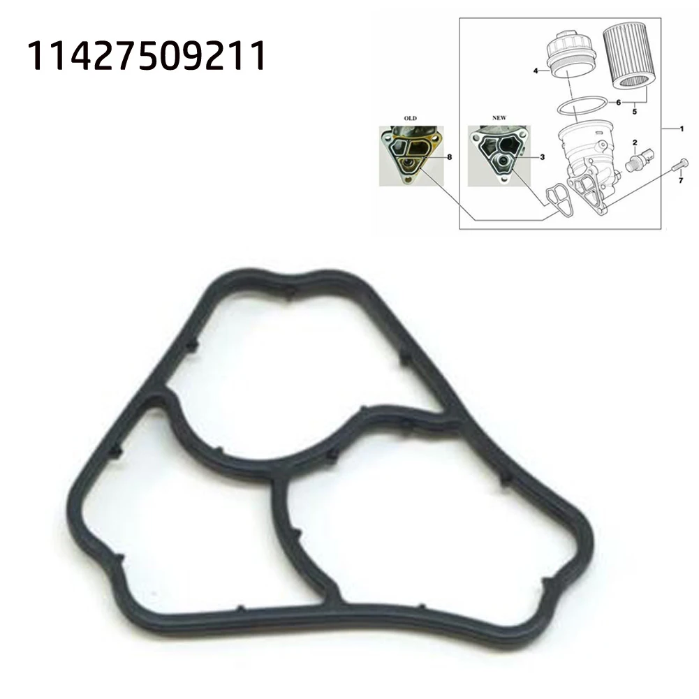 Oil filter housing gasket 11427509211 rubber oil filter housing seal for MINI Cooper R50 R52 R53 auto replacement parts