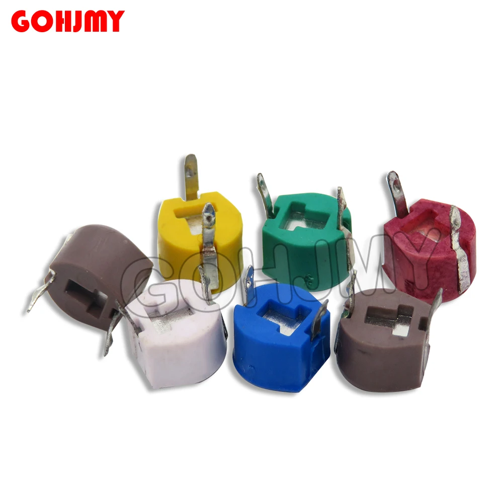 Reland Sun 20pcs Trimmer Condensatore Regolabile JML06-1 6mm, Set Da 5PF A 120PF (Scegli Il Valore: 5PF, 10PF, 20PF, 30PF, 40PF, 50PF, 60PF, 70PF, 120PF) - 4