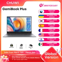 CHUWI GemiBook Plus Laptop Intel N100 Graphics for 12th Gen 15.6" 1920*1080P 16GB RAM 512GB SSD With Cooling Fan Windows 11 1