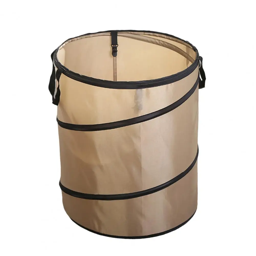 Useful Garden Trash Can Large Capacity Foldable Lightweight Garden