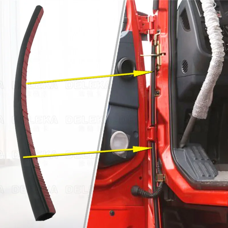 Air Deflector Sealing Strip For Sinotruk Howo A7 T7H Door Rubber Truck Parts front door glass sliding sealing strip 55395728af 55395729af applicable to jeep wrangler， 2007 2019