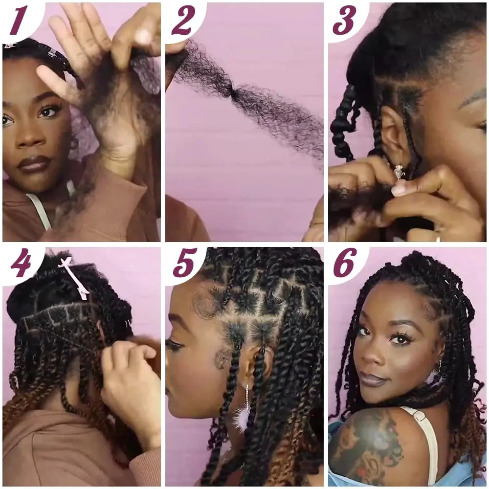 Brazilian Remy Hair Afro kinky Bulk Remy Bulk Hair Human Hair Extensions Human Hair For Braiding No Attachment For Braiding Dreadlock DIY Your
