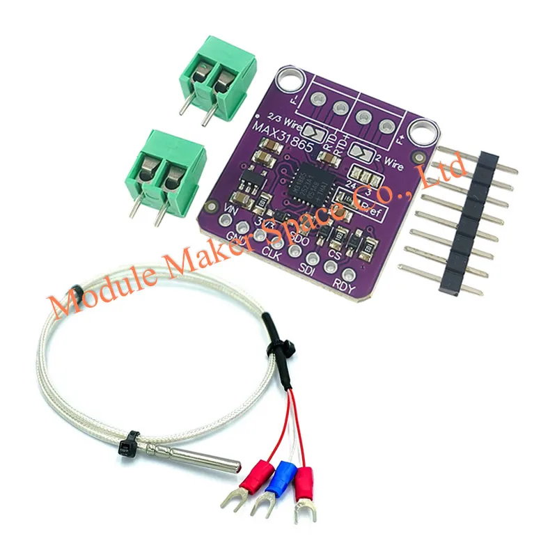 MAX31865 PT100 to PT1000 RTD-to-Digital Converter Board Temperature ...