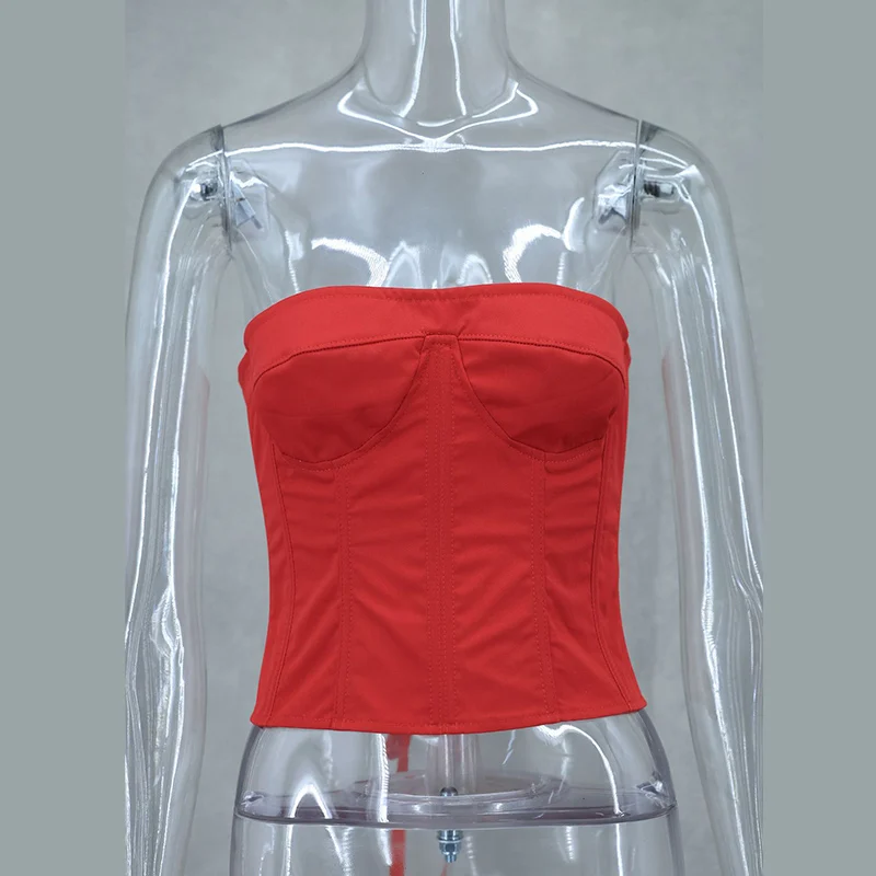 Conjunto de falda y top de tubo con flores 3D rojas navideñas para mujer, falda corta con estampado floral y vendaje ajustable, ideal para fiestas.