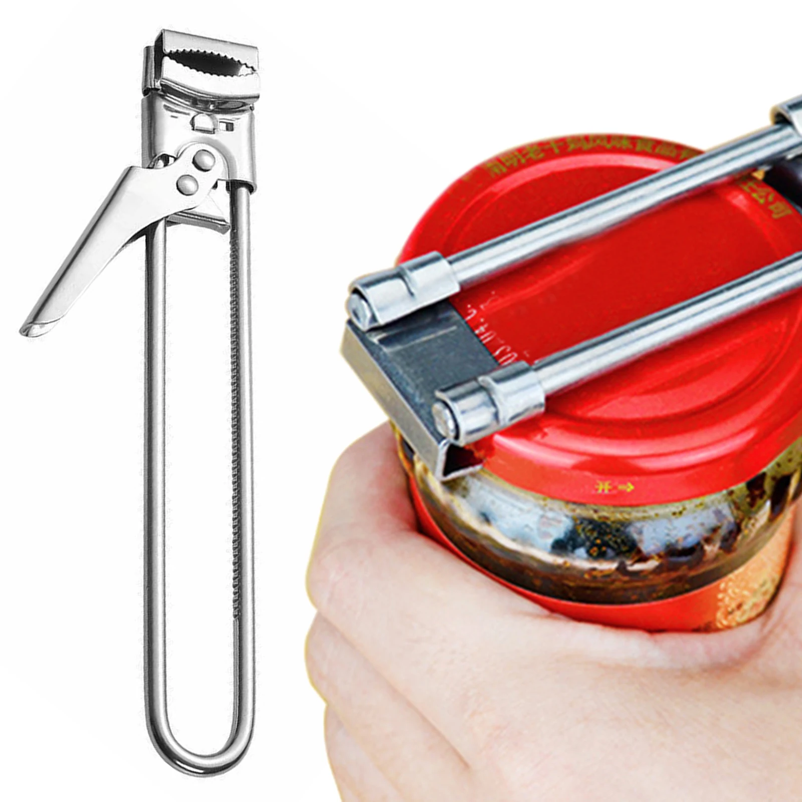 Master Jar & Bottle Opener, Adjustable Multifunctional Stainless Steel Can Opener  Jar Lid Gripper, Manual, Kitchen Accessories - AliExpress