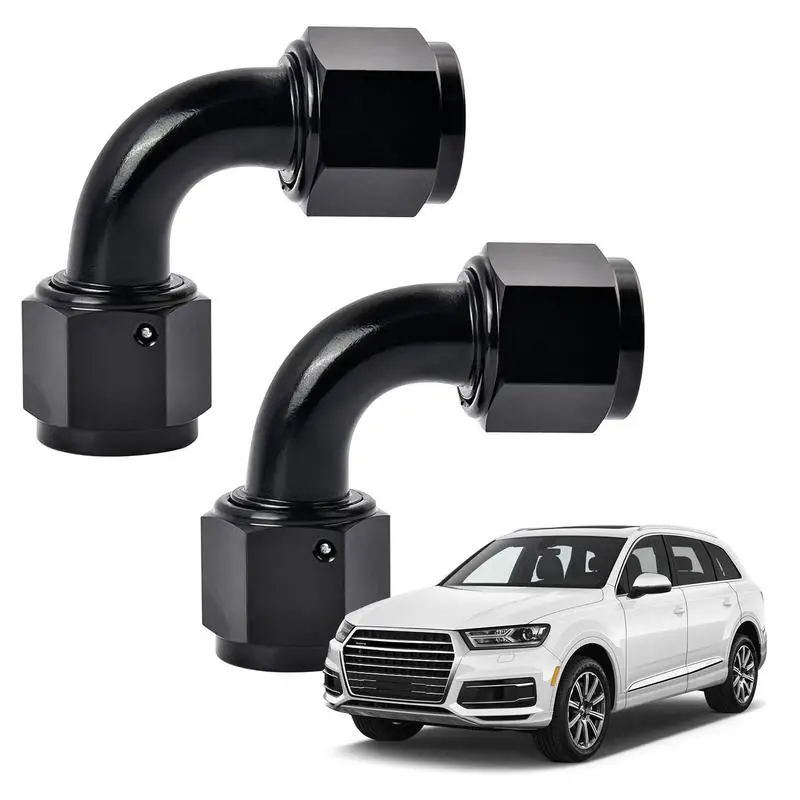 

Соединитель масляной трубы, фитинг для анти-утечки масляной трубы, практичный черный переходник для поворотной трубы для автомобиля, грузовика, внедорожника, фургона и седана