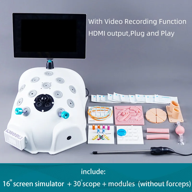 腹腔鏡シミュレーター腹トレーニングボックス内視鏡トレーナー腹腔鏡