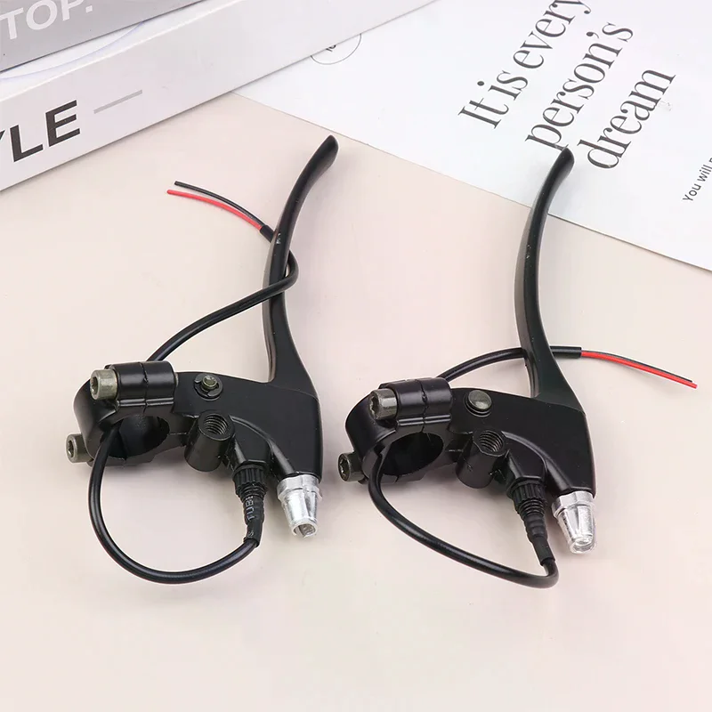 1 Paio di Leve Freno Posteriori per E-Bike, Maniglia Freno per Bicicletta Elettrica, Accessorio per Ciclismo, Strumenti per Freni - immagine 3