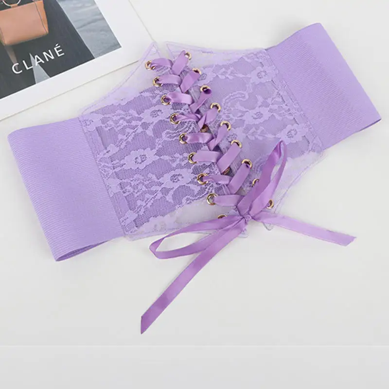 Modischer Bund für Damen mit Schnürung, Korsettgürtel, Retro-Stil für Damen, geeignet für Freizeitkleidung und besondere Anlässe – Detail 22