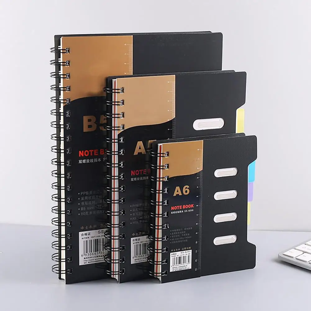 Professional Meeting Notebook With Pens - B5 Spiral Journal For Work & Planning