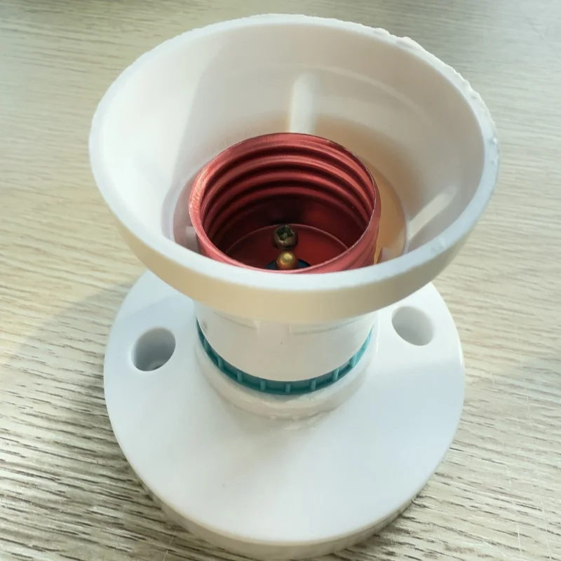 E27 Screw Socket Lamp Holder With High Temperature Resistant Roller Mouth Adapter Base Cap Socket Led Light Bulb Fixing Base