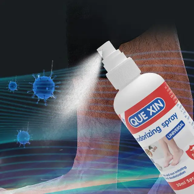 Cipő Dezodorizáló Spray 30 Ml Szaglást És Lábszagtalanító Spray-T Hosszú Élettartamú Sportolók Láb Hatékony Frissítő Gyors - Image 5
