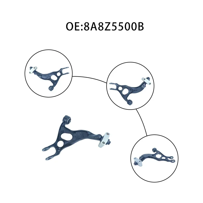 고품질 OEM 8A8Z5500B 포드 익스플로러 2011-2019, 링컨 MKS, MKT, 토러스용 리어 어퍼 컨트롤 암