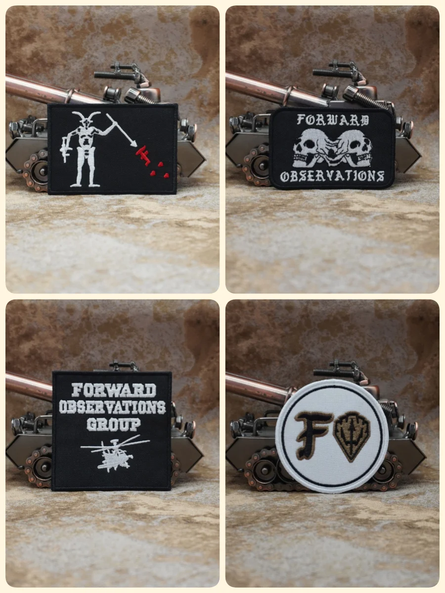 Forward Observations Group 刺繍パッチ、絶妙で高品質、衣類に使用