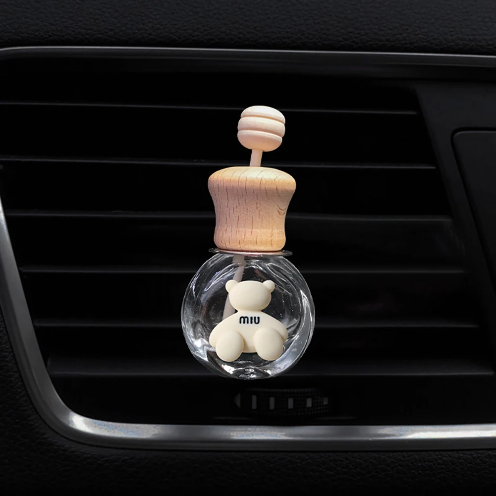 Cute Empty Glass Bottle Car Air Freshener – BargzNY