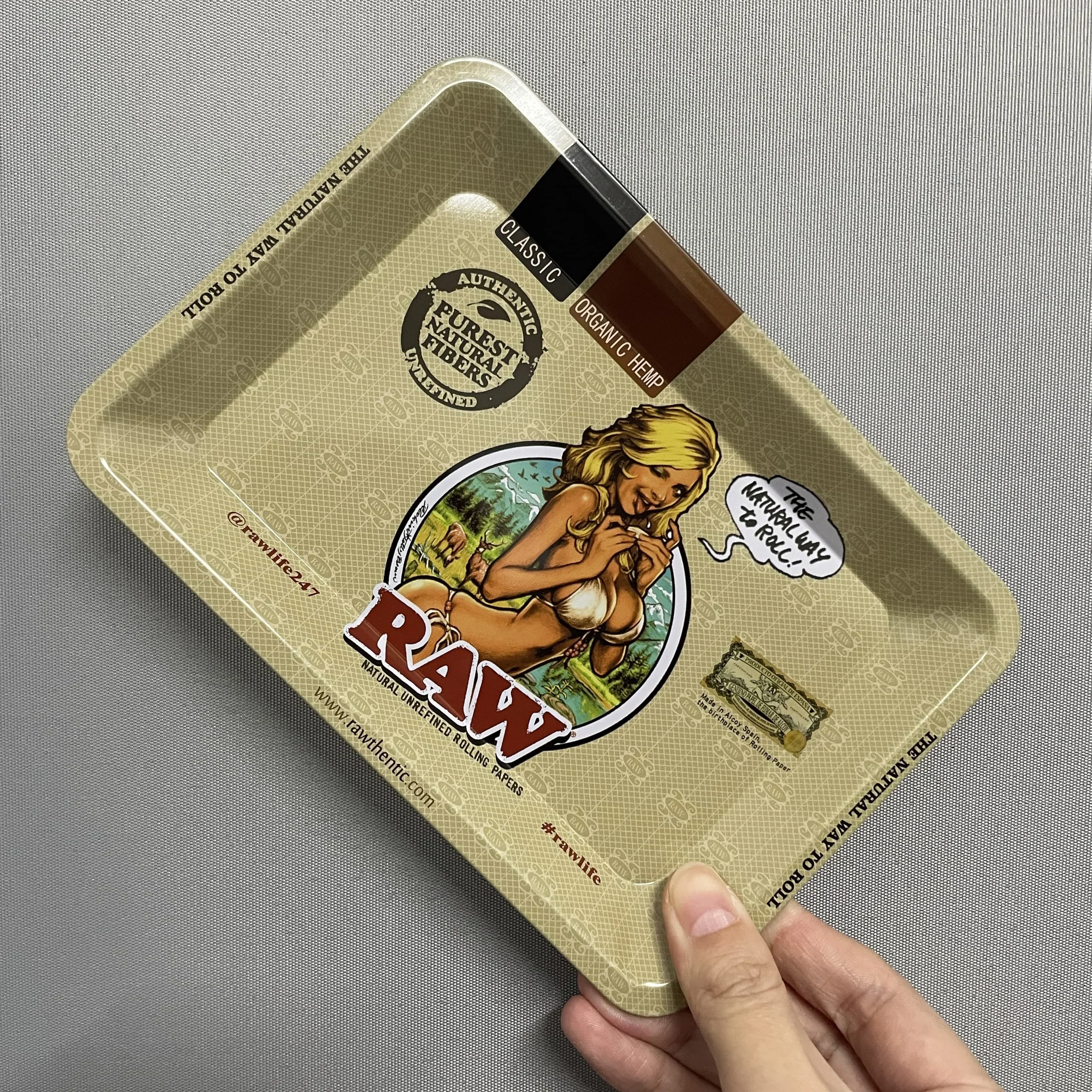R@W Classic Rolling Tray Multi Designs Available rolling tray