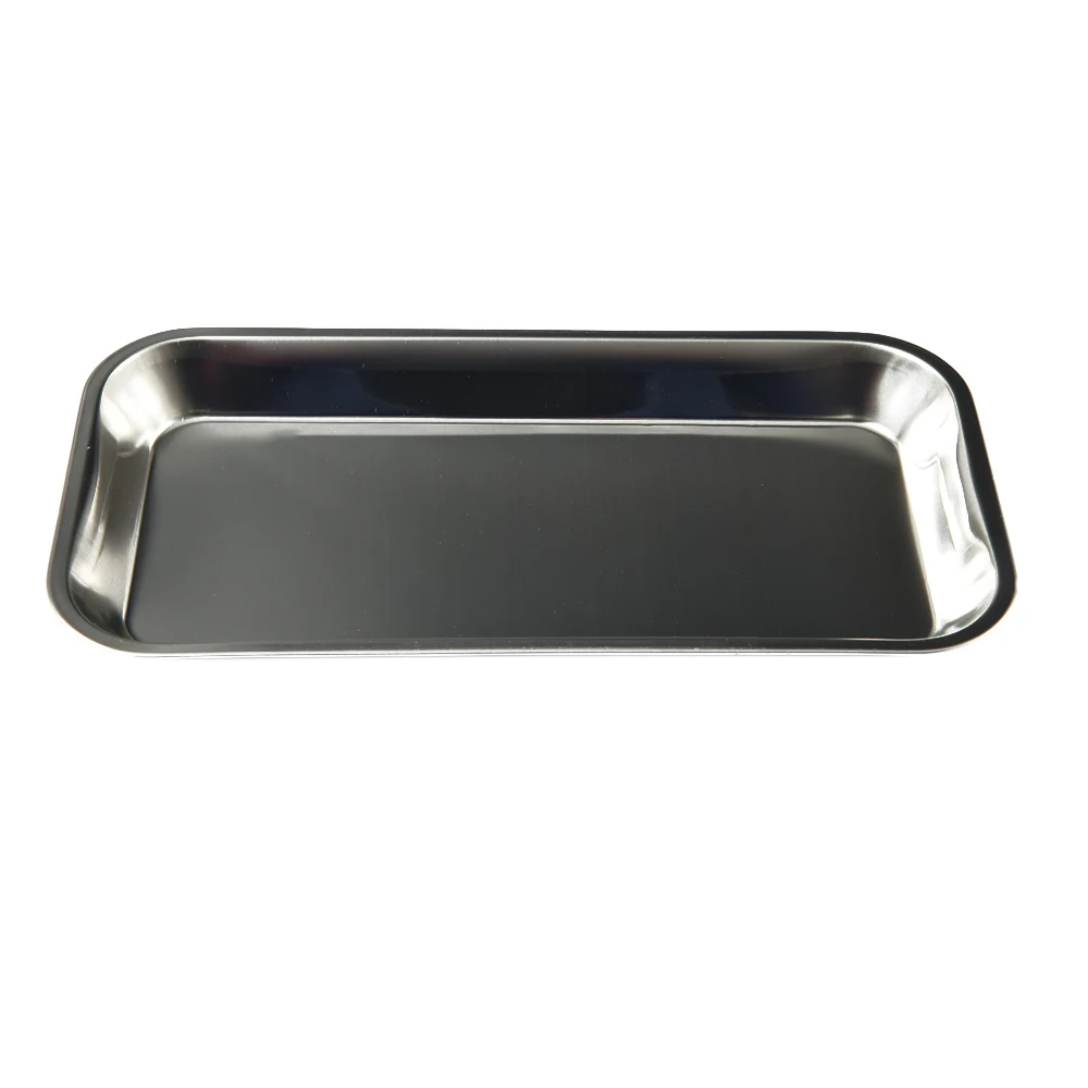 Stainless Steel Nail Art Equipment Plate Cosmetic Storage Tray Surgical Dental Tray Home False Nails Dish nail art tools nail manicure tools nail manicure accessories cosmetic storage tray 1PC