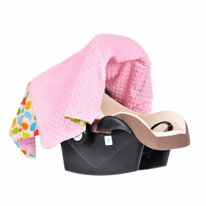 Thank u Mom Baby Carseat Conapy Baby Carrie Cover Shopping Cart Cover Multi-Use Infant Blanket