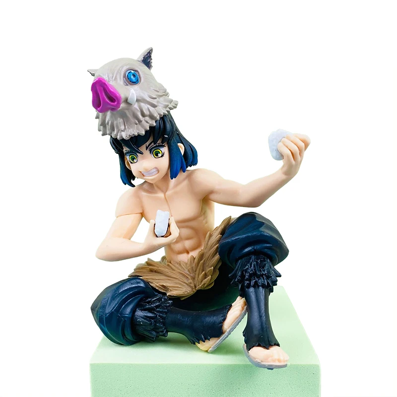 12Style Demon Slayer Anime Figure Kimetsu No Yaiba Cartoon Tanjirou Zenitsu Inosuke Shinobu Miritsu Figurine Decorative Doll Toy - Image 5