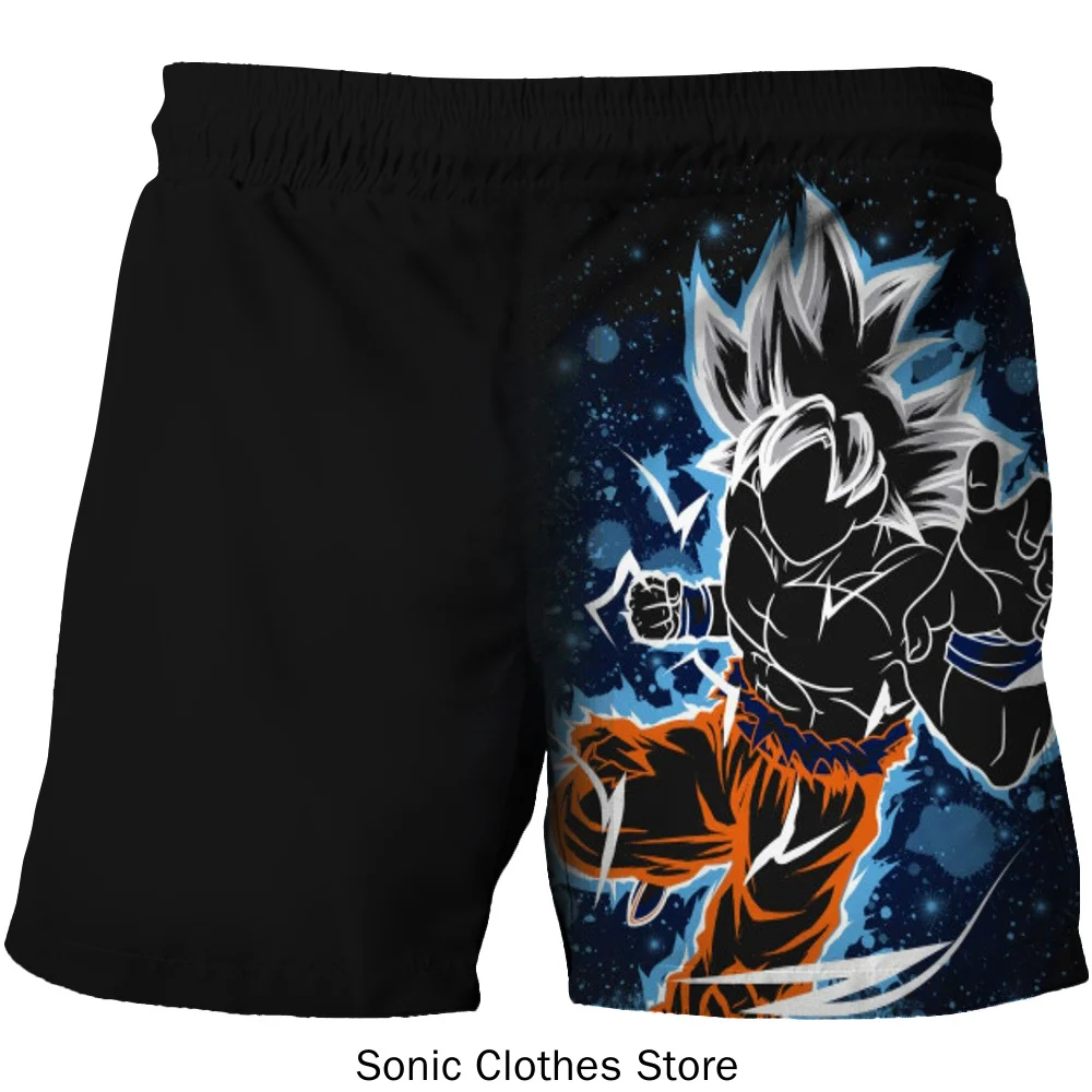 Conjunto Desenho Animado Dragon Ball Sonic Infantil Camiseta E Short Menino