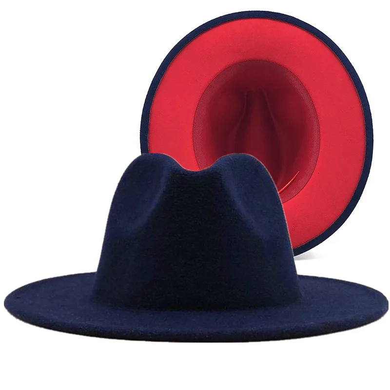 Fedora Hat Women Wool Felt Vintage Church Ladies Hat Unisex Wide Brim Panama Party Cowboy Cap Jazz Gentleman Wedding Hat For Man fedora cap