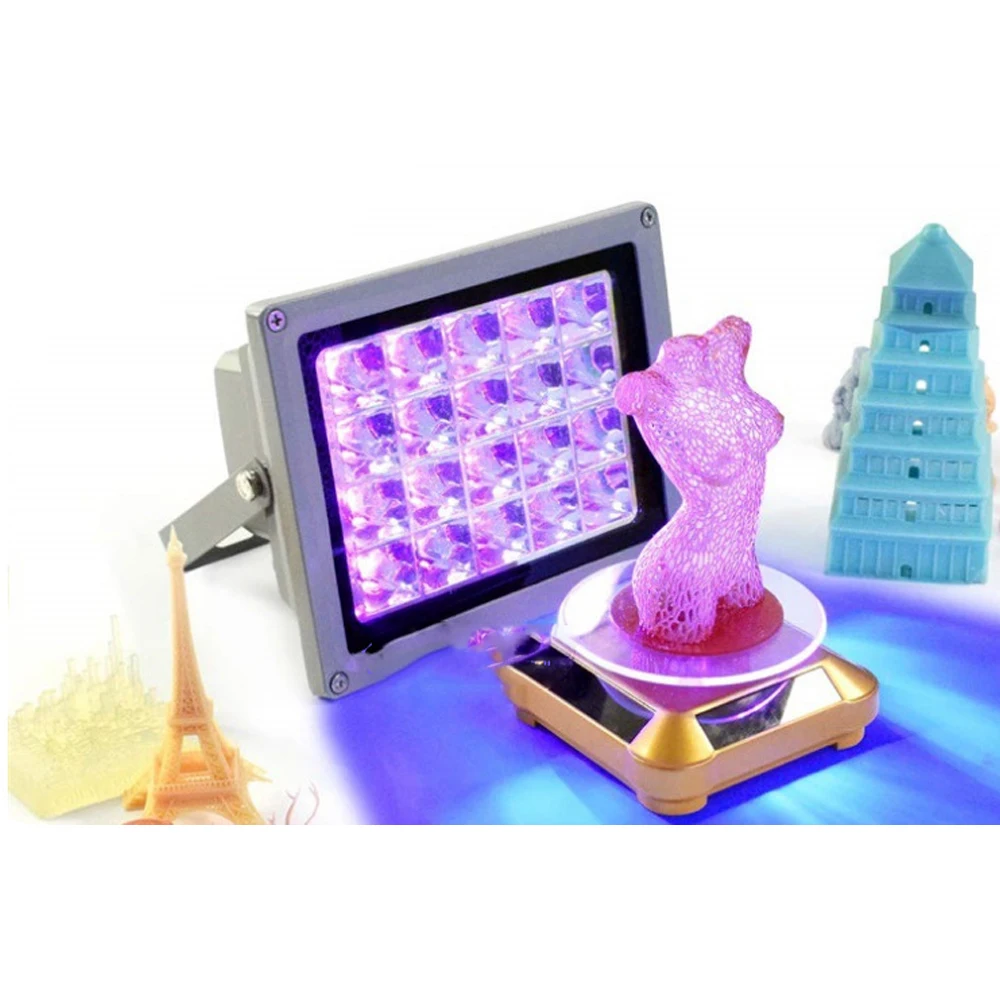 50W 300W 500W Quick Dry UV Ultraviolet Curing Lamp 365nm 395nm 405nm Glue Resin Ink Oil Printing  Curing Fluorescence Detection