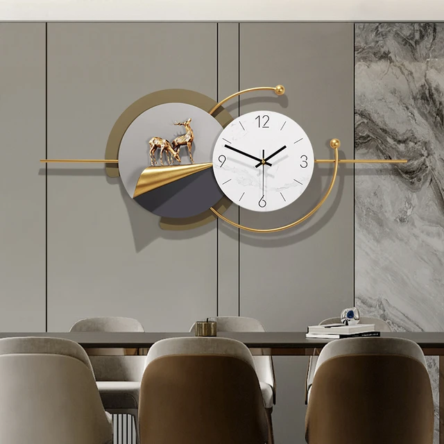 クリエイティブ ファッション モダン シンプル 芸術 雰囲気寝室 時計 ミュート クリエイティブ ファッション モダン シンプル 芸術 雰囲気寝室 時計