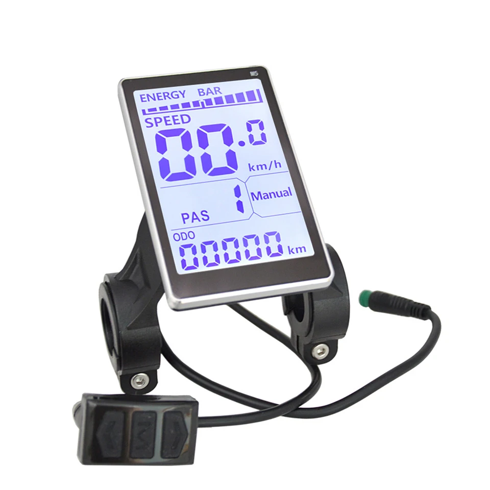 H6C Elektrische Fiets LCD Display 24V-60V