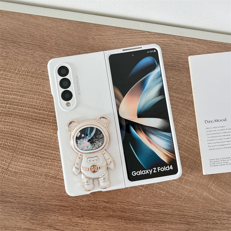 Cute Space Astronaut Bracket Stand Mobile Phone Case