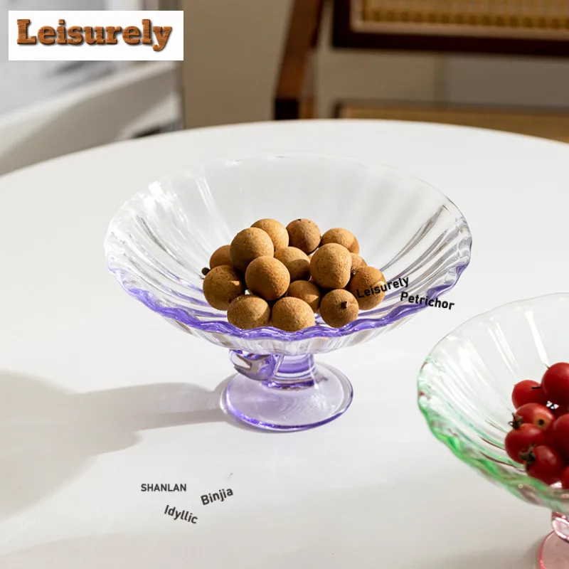 Butterfly Knot High Foot Fruit Dishes Handmade Pastry Plate Trinket Dish Dry Fruit Serving Tray Sharing Plate Cafes Craft Gift