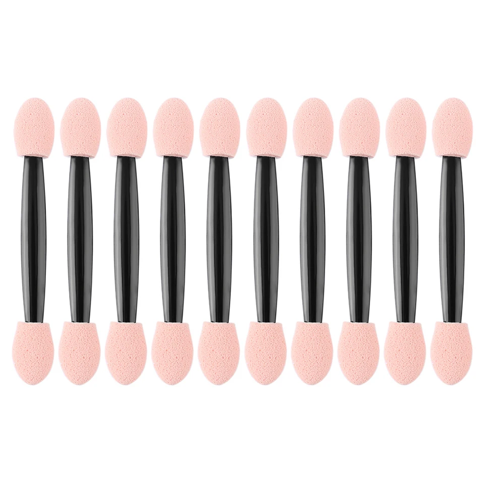 Portable Double Ended Eyeshadow Applicator Brush Set