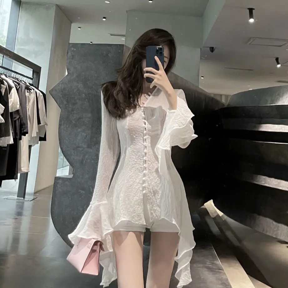 

Платье-рубашка средней и большой длины для девушек