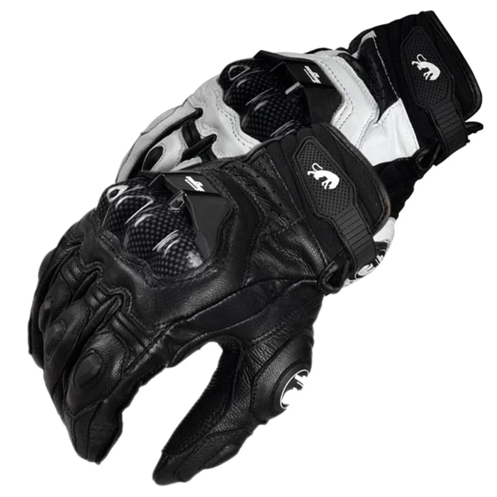

Furygan AFS 6 Motorcycle Gloves Short Knight Carbon Fiber Drop Protection Gloves Leather Wearable Breathable Riding Gloves
