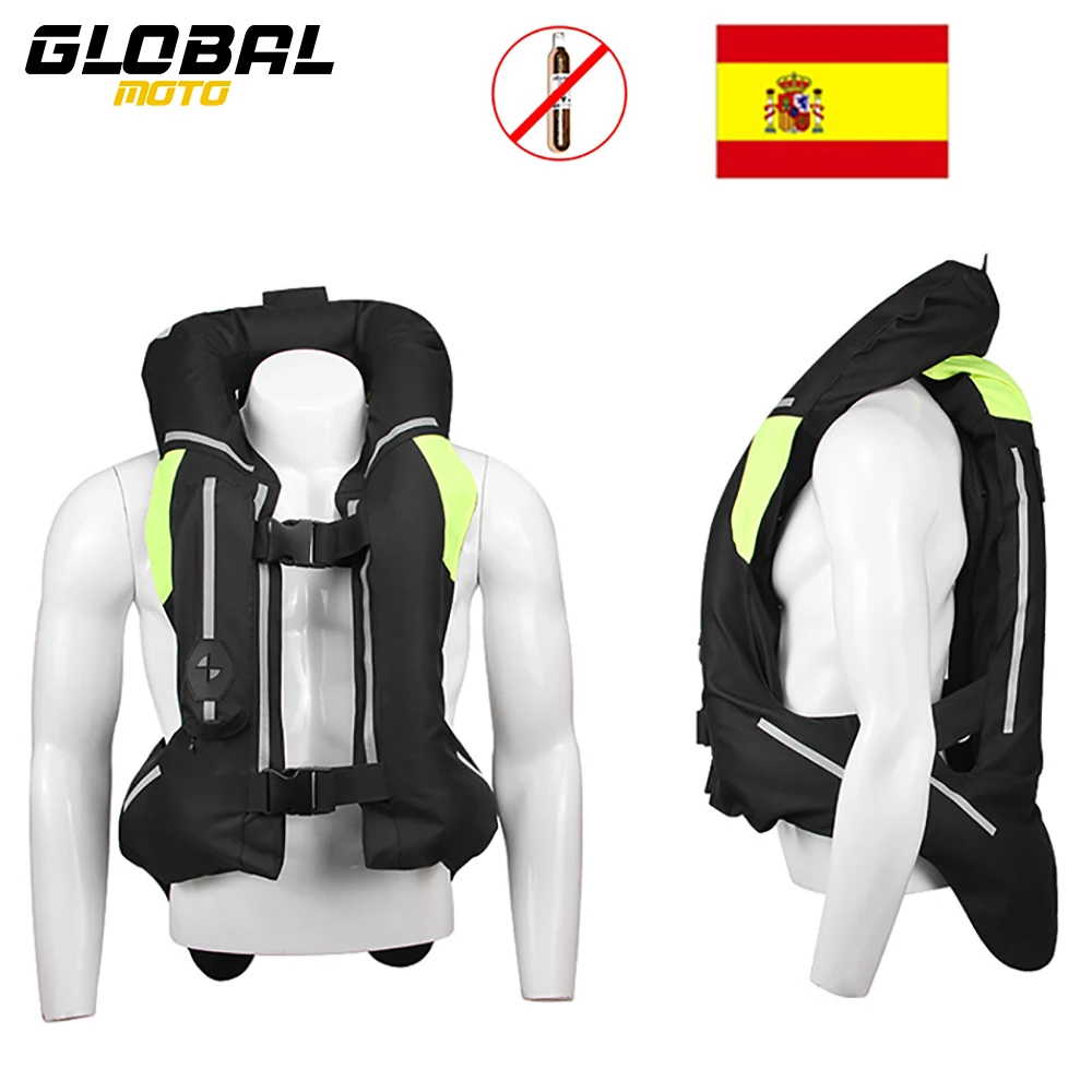 Moto Air-Bag Gilet Riflettente Airbag Moto Ciclismo Protezione Anticaduta Airbag Tuta Attrezzatura Giacca Moto