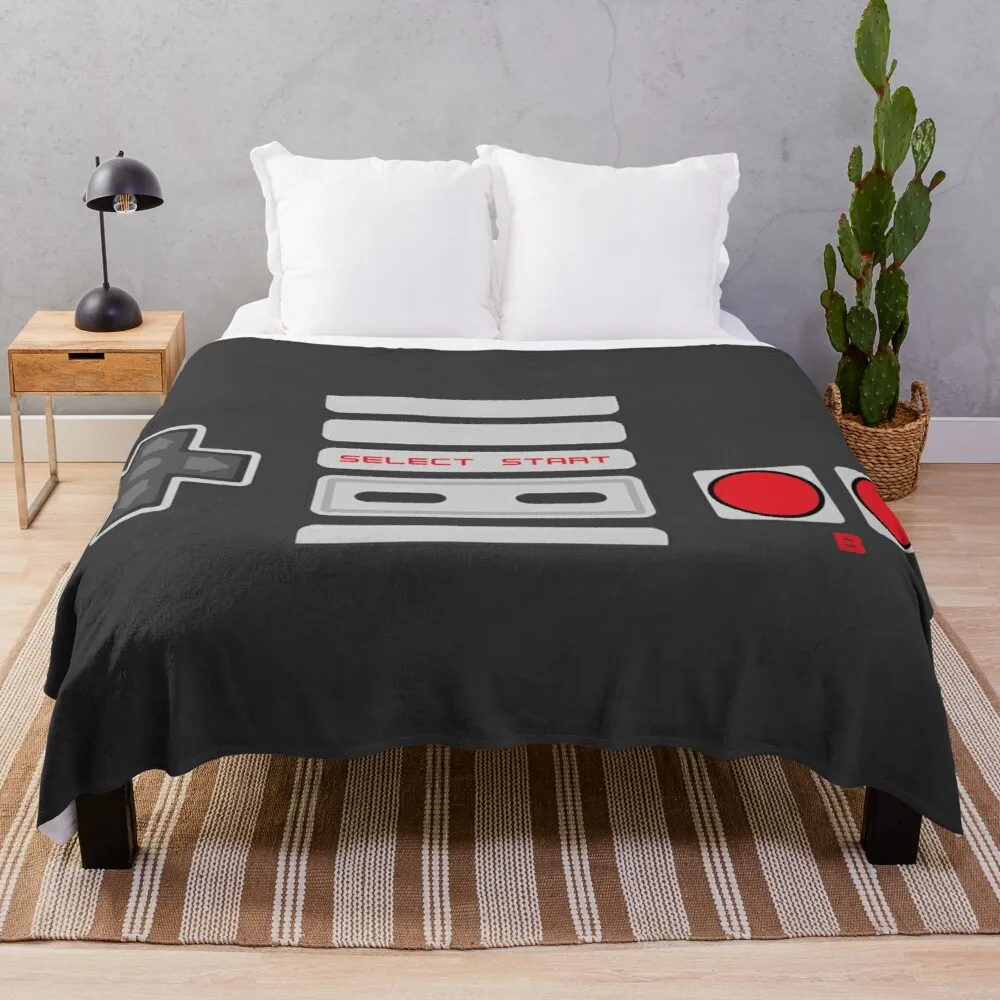 

Vintage Video Game ControllerThrow Blanket Giant Sofa Blanket