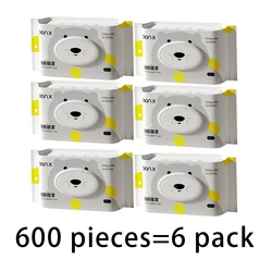 100 - Pack Disposable Food - Grade Cling Film Covers for Kitchen and Refrigerator Storage (600Pcs)