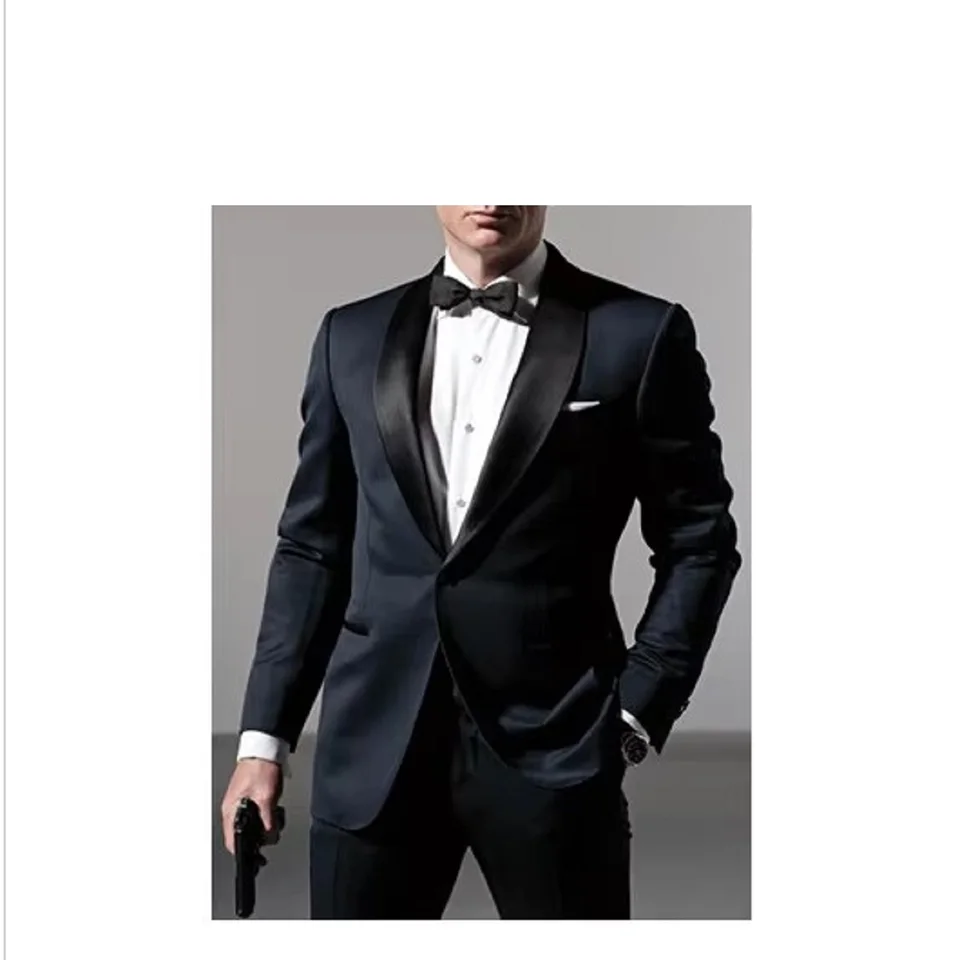 Acquista Gemelli Di Qualità Per Camicie Da Smoking Da Uomo A Maniche Lunghe Con Papillon In Italia A Partire Da 14 - Foto 11