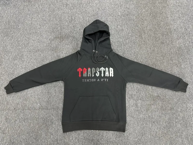 Conjunto De Chándal para Hombre,2 Piezas Chándal Trapstar Hombre/Mujer  Conjunto de Chándal Trapstar London con Impresión de Logotipo Sudadera  Trapstar con Capucha y con Pantalones (#-Gris,S): : Moda