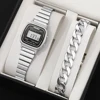 SKMEI Fashion Sports Digital Watch For Women Small Dial Top Brands Luxury 3Bar Waterproof Ladies Watches Relogio Feminino