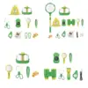 Bug Catcher Kit Children Outdoor Experiment Magnifying Glass Backyard Bug Catcher Box for Children Toddlers Kids Ages 3+ 2