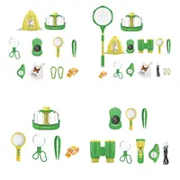 Bug Catcher Kit Children Outdoor Experiment Magnifying Glass Backyard Bug Catcher Box for Children Toddlers Kids Ages 3+ 2
