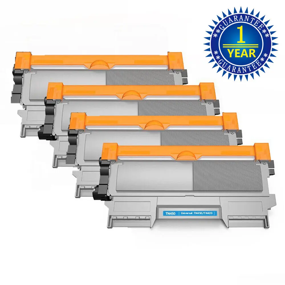 Mul Tn450 Toner Cartridge High Yield For Brother Mfc-7860Dw 7360N Hl-2240 2270Dw