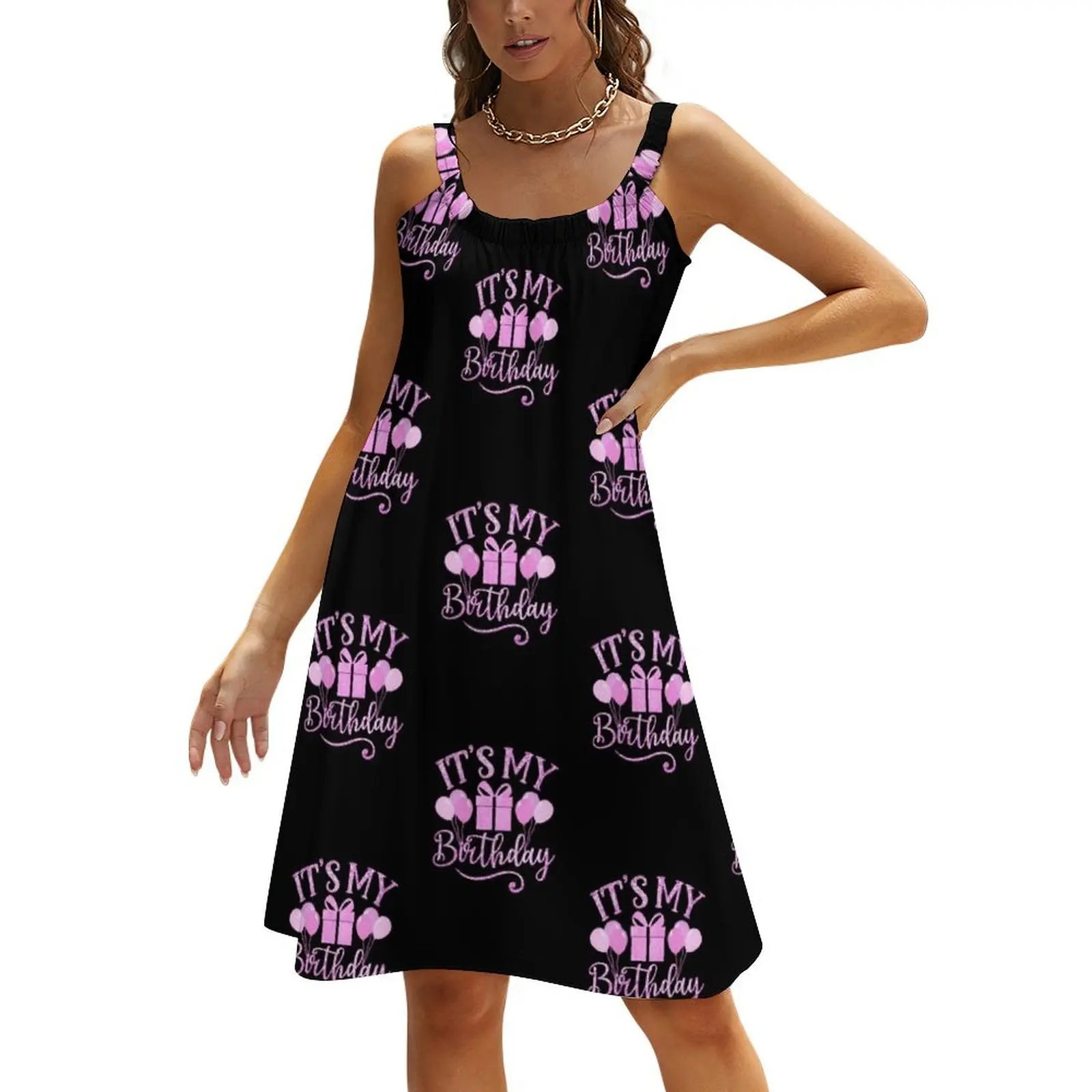 

It's My Birthday Happy Birthday To Me Beach Sling Skirt dress party evening elegant luxury celebrity evening dresses women
