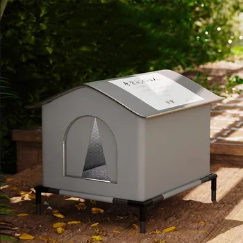 Waterproof Foldable Pet House – Outdoor Dog & Cat Bed 1