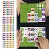 64 Blocks Seaside Escape Mahjong Game Tiktok Popular Game Double With Pattern Of Flag Play Party Puzzle Toy Fun Game Gift 2