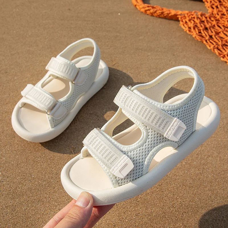 

Children Beach Shoes Baby Boys Sports Sandals Summer Girls Casual Shoes Kids Anti-Slippery Soft-soled Infant Sheos 0-3-6 Years